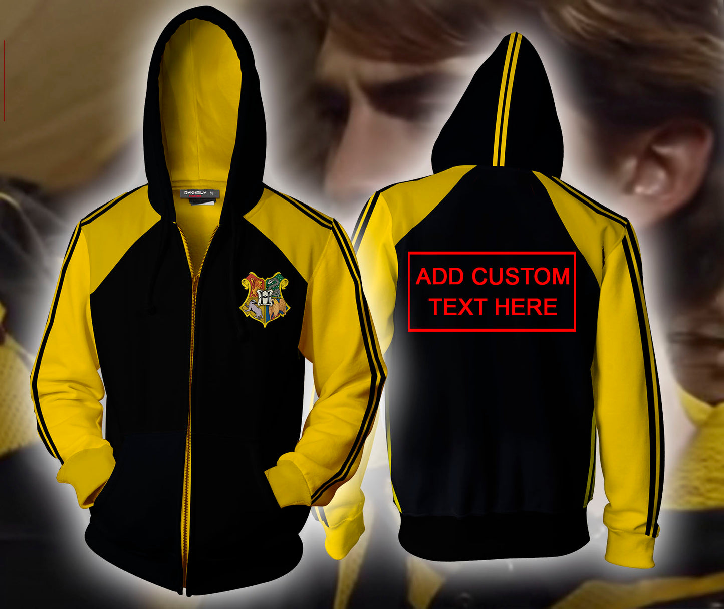 Harry Potter Triwizard Tournament (Custom) Zip Up Hoodie