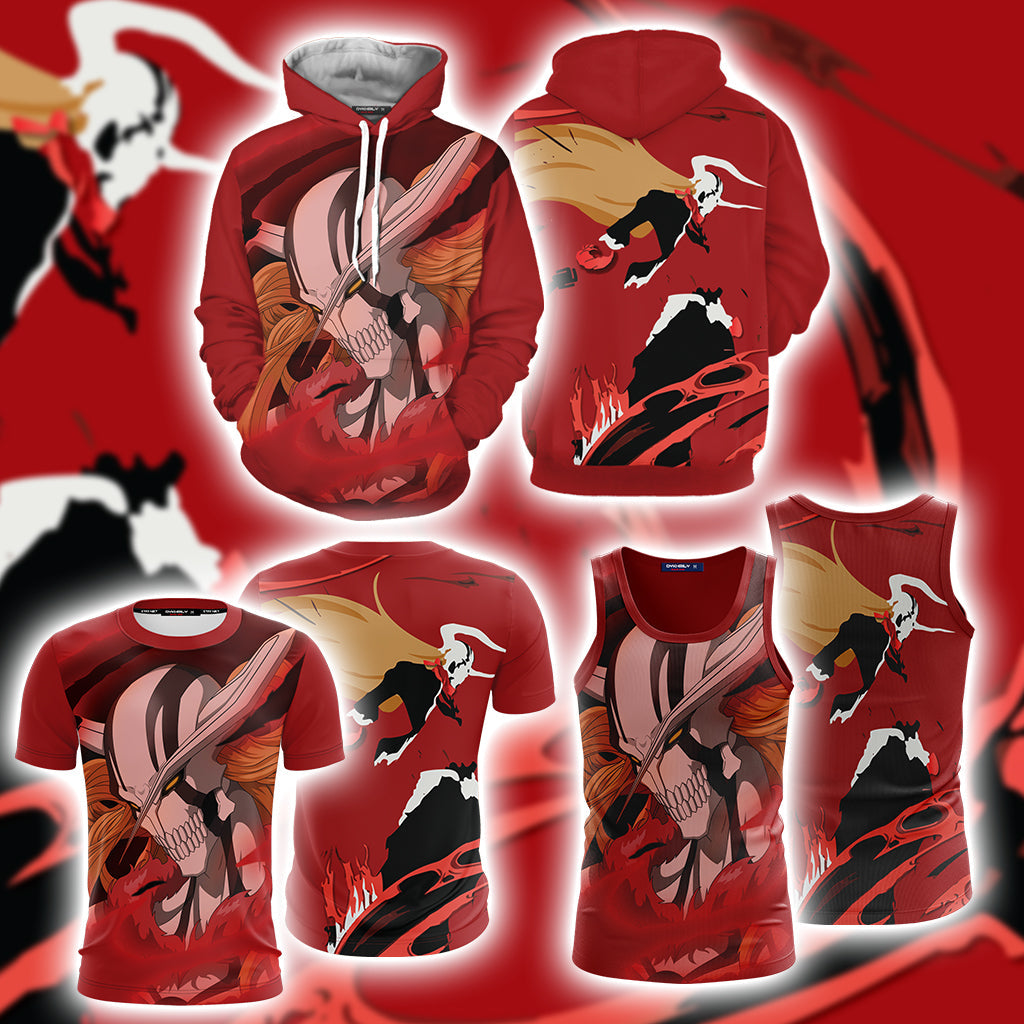 Bleach Ichigo Vasto Lorde 3D T-shirt