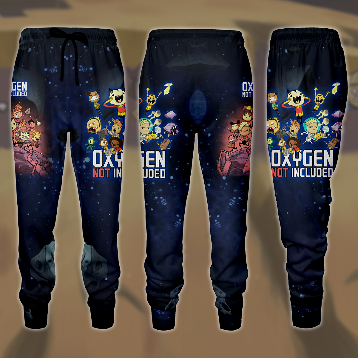 Oxygen not Included Video Game All Over Printed T-shirt Tank Top Zip Hoodie Pullover Hoodie Hawaiian Shirt Beach Shorts Joggers Joggers S