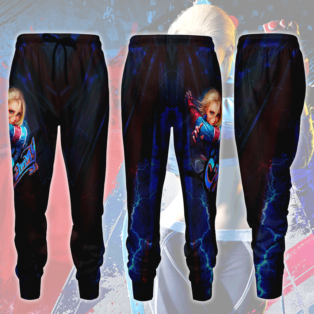 Street Fighter 6 Cammy Video Game All Over Printed T-shirt Tank Top Zip Hoodie Pullover Hoodie Hawaiian Shirt Beach Shorts Joggers Joggers S