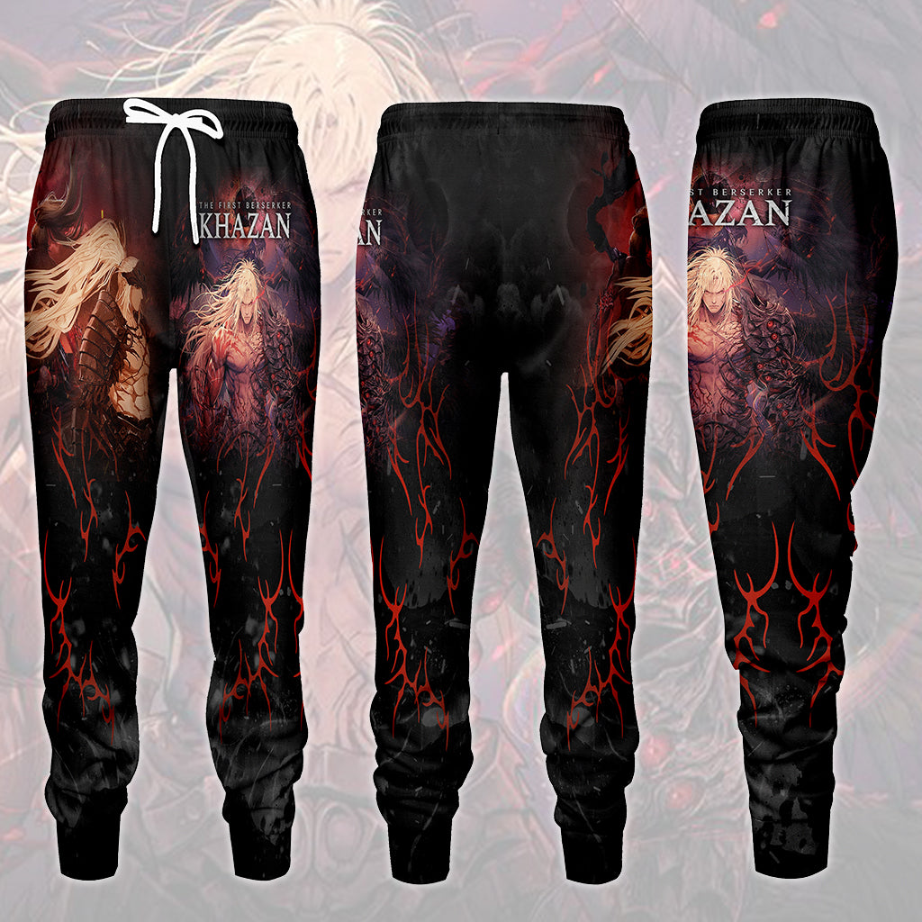 The First Berserker: Khazan Video Game All Over Printed T-shirt Tank Top Zip Hoodie Pullover Hoodie Hawaiian Shirt Beach Shorts Joggers Joggers S