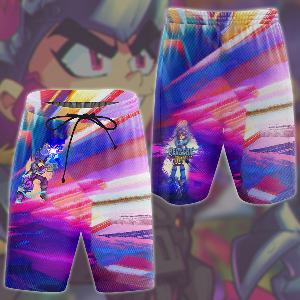 Berserk Boy Video Game All Over Printed T-shirt Tank Top Zip Hoodie Pullover Hoodie Hawaiian Shirt Beach Shorts Joggers Beach Shorts S