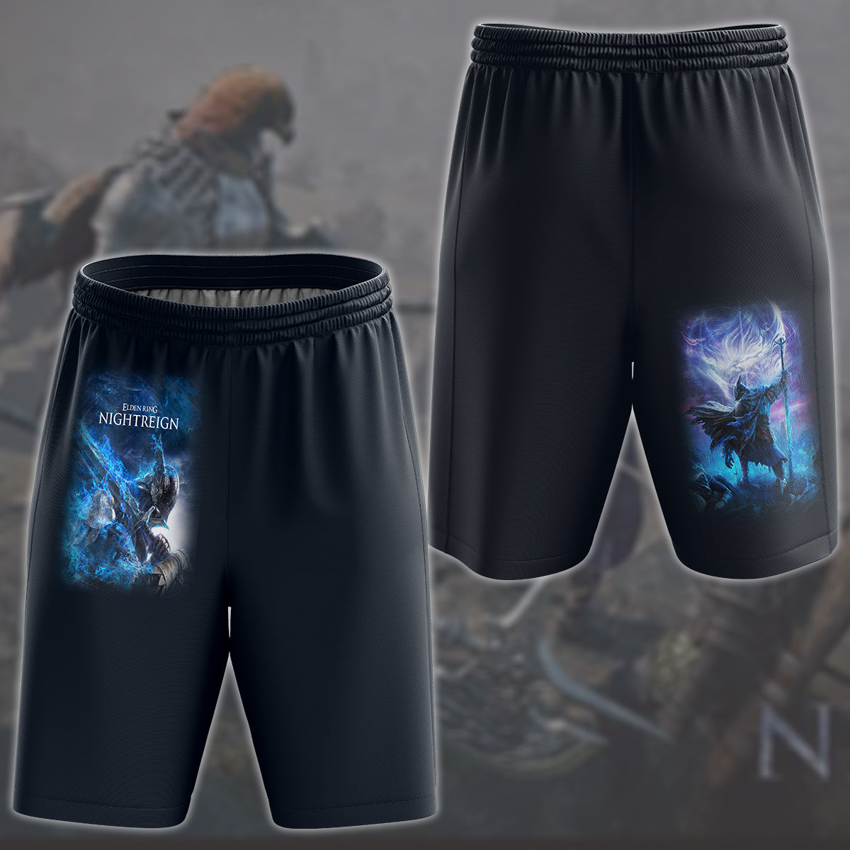 Elden Ring Nightreign Video Game All Over Printed T-shirt Tank Top Zip Hoodie Pullover Hoodie Hawaiian Shirt Beach Shorts Joggers Beach Shorts S