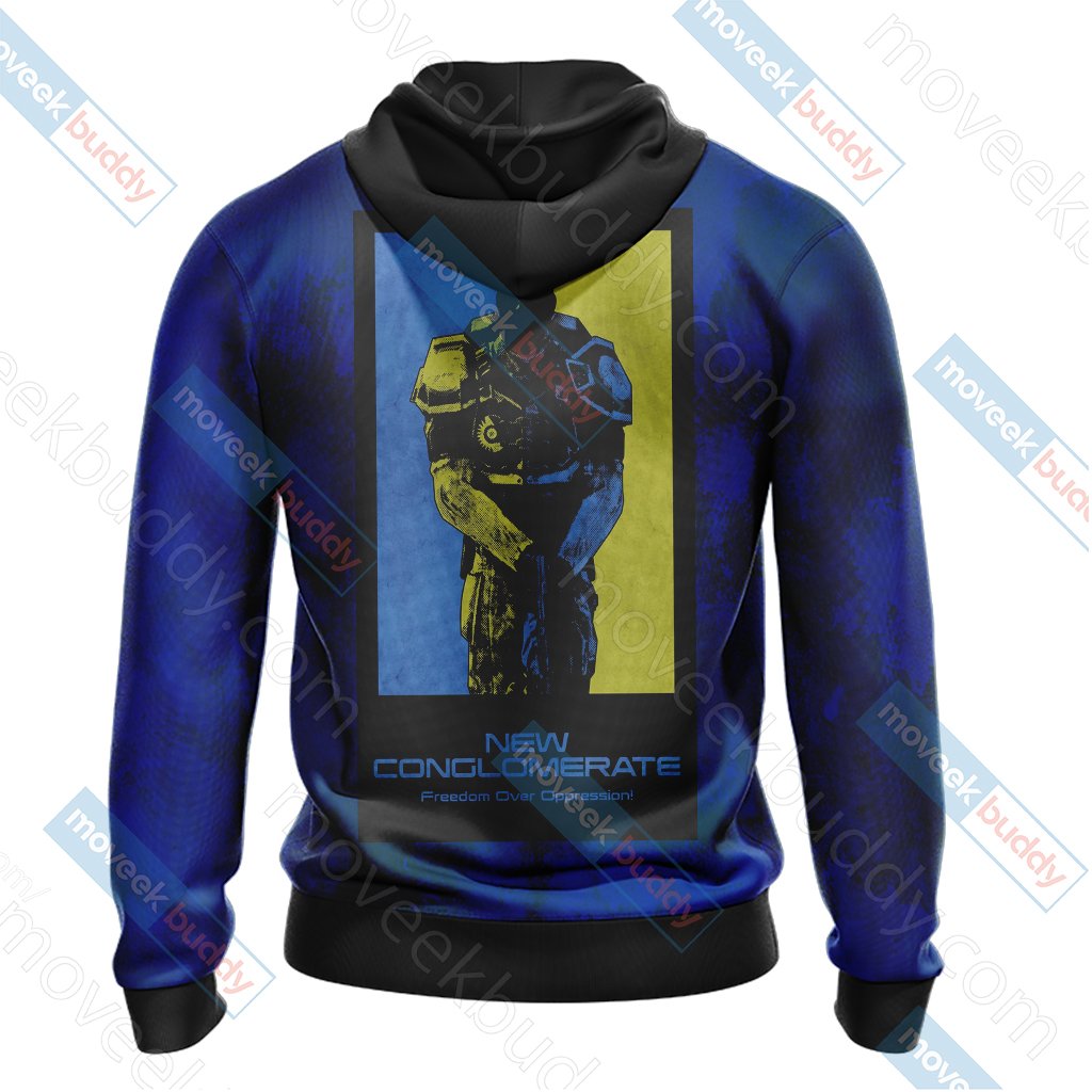Planetside - New Conglomerate Unisex 3D T-shirt