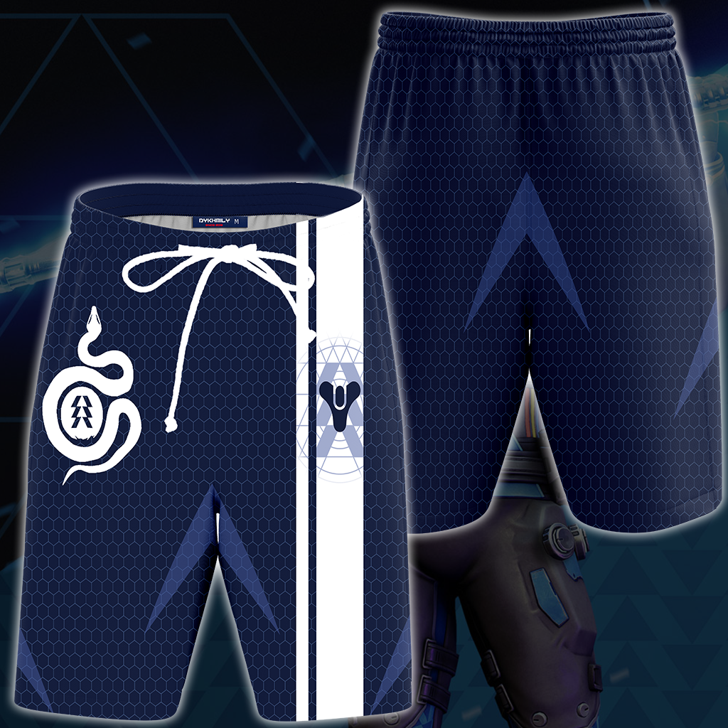 Destiny Hunter Video Game All Over Printed T-shirt Tank Top Zip Hoodie Pullover Hoodie Hawaiian Shirt Beach Shorts Joggers Beach Shorts S