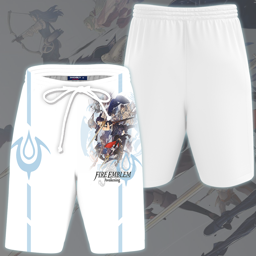 Fire Emblem Awakening Video Game All Over Printed T-shirt Tank Top Zip Hoodie Pullover Hoodie Hawaiian Shirt Beach Shorts Joggers Beach Shorts S