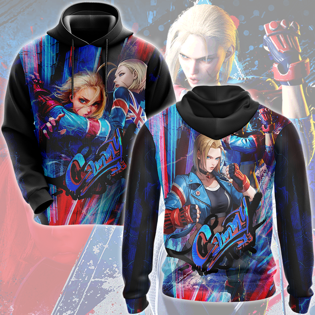 Street Fighter 6 Cammy Video Game All Over Printed T-shirt Tank Top Zip Hoodie Pullover Hoodie Hawaiian Shirt Beach Shorts Joggers Hoodie S