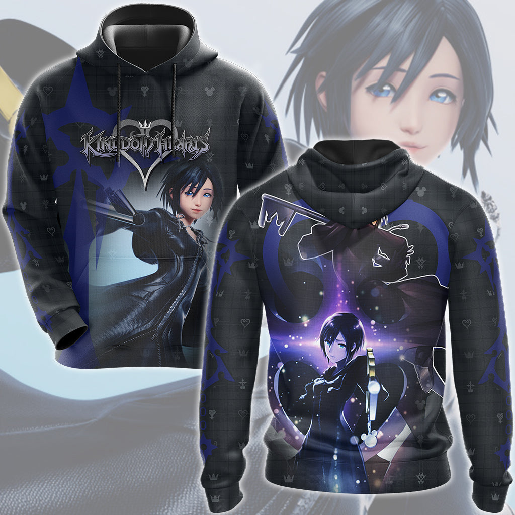 Kingdom Hearts Xion Video Game All Over Printed T-shirt Tank Top Zip Hoodie Pullover Hoodie Hawaiian Shirt Beach Shorts Joggers Hoodie S