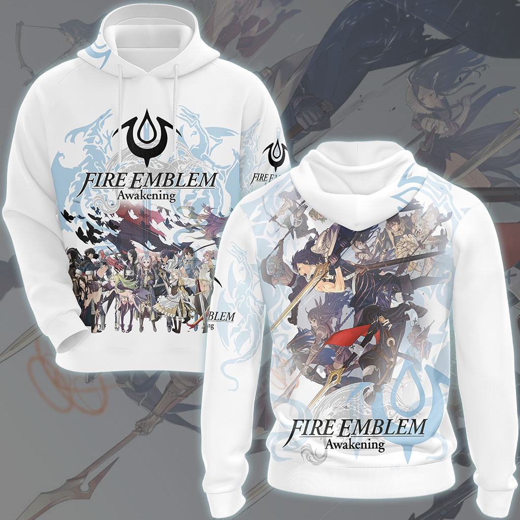 Fire Emblem Awakening Video Game All Over Printed T-shirt Tank Top Zip Hoodie Pullover Hoodie Hawaiian Shirt Beach Shorts Joggers Hoodie S