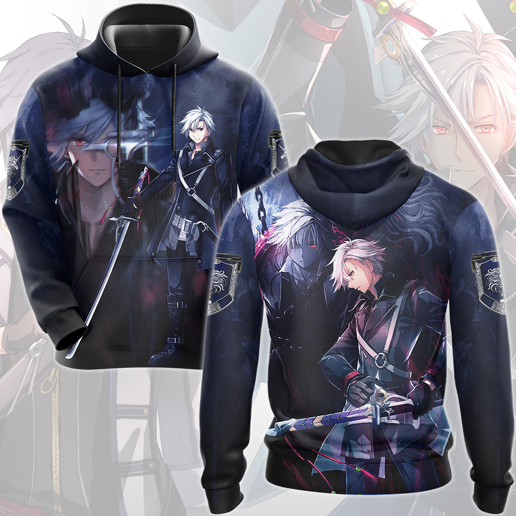 The Legend of Heroes: Trails of Cold Steel IV Rean Schwarzer Video Game All Over Printed T-shirt Tank Top Zip Hoodie Pullover Hoodie Hawaiian Shirt Beach Shorts Joggers Hoodie S