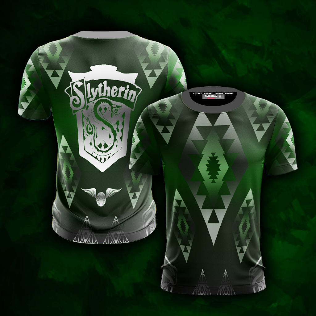 Hogwart Proud To Be A Slytherin Harry Potter 3D Hoodie T-shirt S