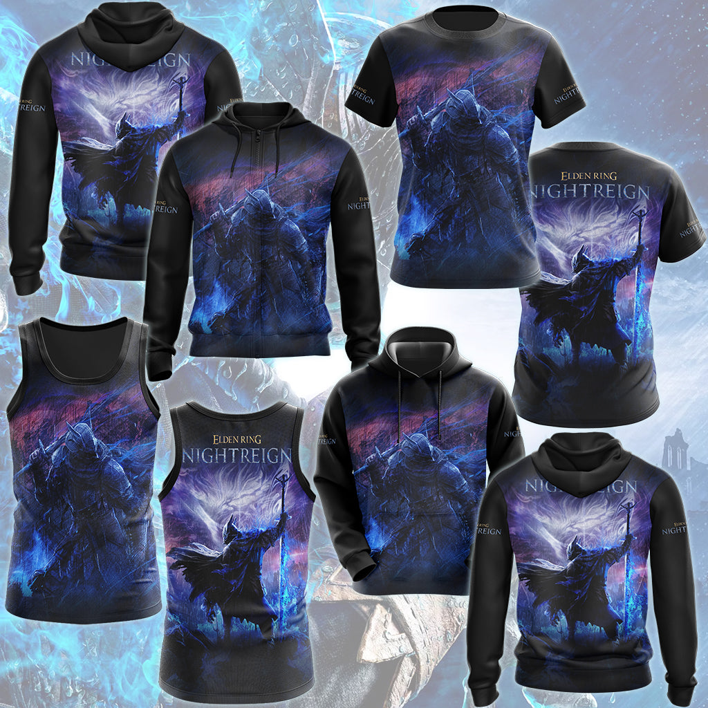 Elden Ring Nightreign Video Game All Over Printed T-shirt Tank Top Zip Hoodie Pullover Hoodie Hawaiian Shirt Beach Shorts Joggers