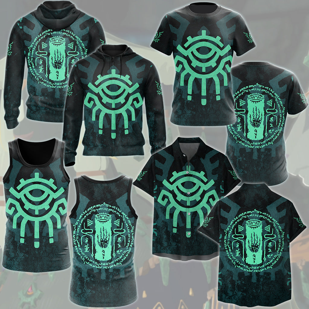 The Legend of Zelda The Zonai Video Game All Over Printed T-shirt Tank Top Zip Hoodie Pullover Hoodie Hawaiian Shirt Beach Shorts Joggers