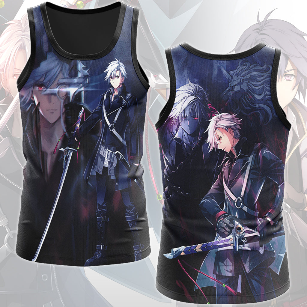 The Legend of Heroes: Trails of Cold Steel IV Rean Schwarzer Video Game All Over Printed T-shirt Tank Top Zip Hoodie Pullover Hoodie Hawaiian Shirt Beach Shorts Joggers Tank Top S