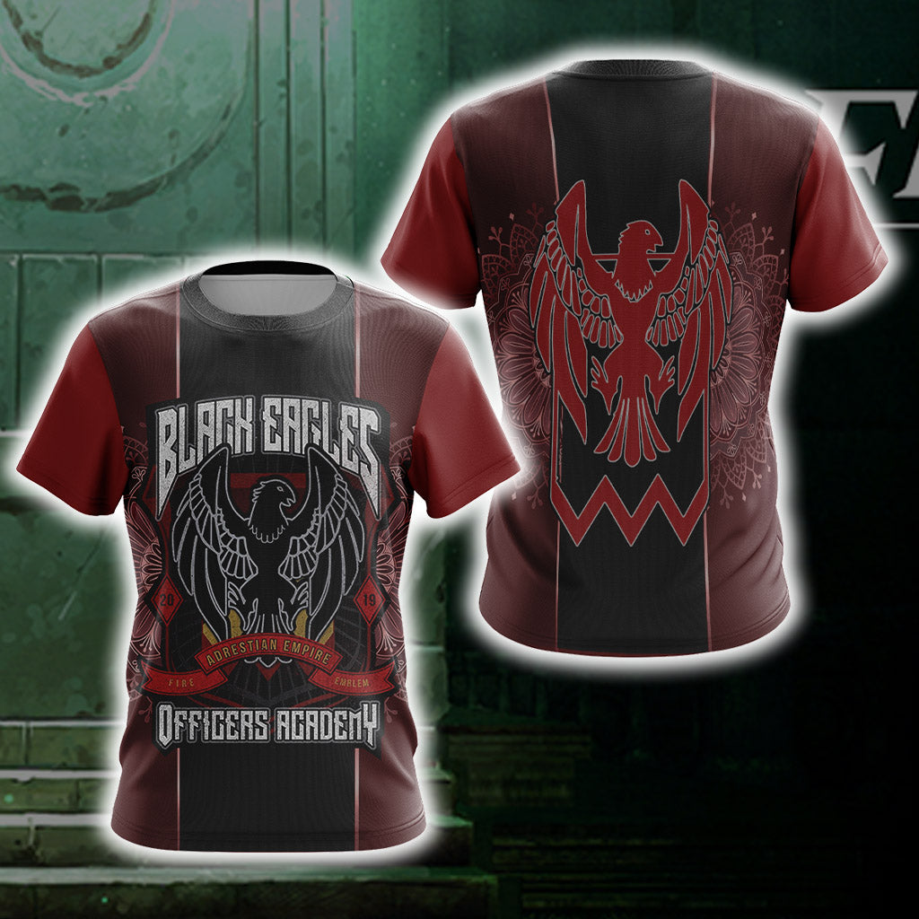 Fire Emblem Three Houses The Black Eagles Unisex 3D T-shirt