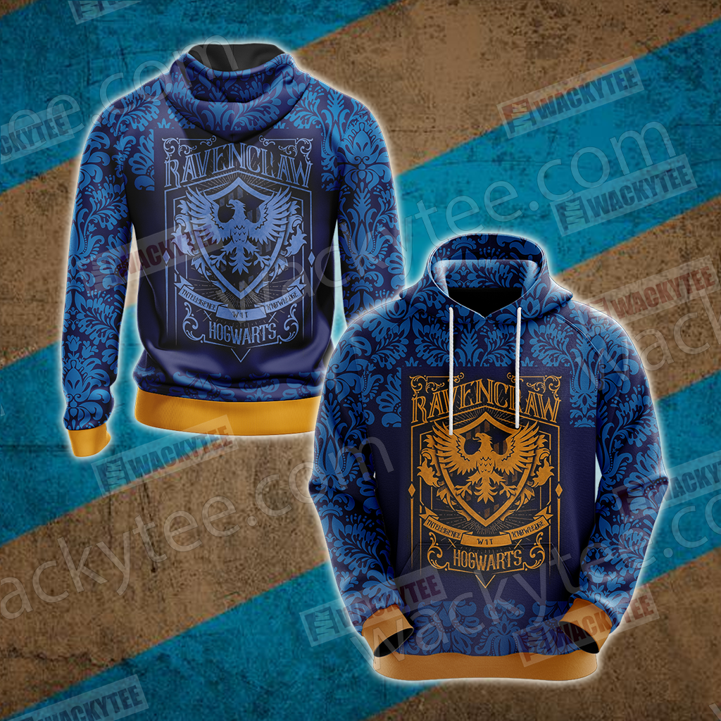 Ravenclaw - The Cleverest Harry Potter New Style Unisex 3D T-shirt Hoodie S