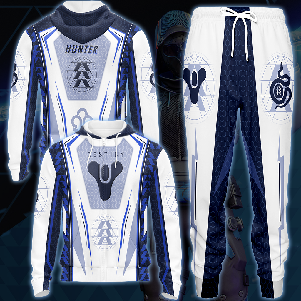 Destiny Hunter Video Game All Over Printed T-shirt Tank Top Zip Hoodie Pullover Hoodie Hawaiian Shirt Beach Shorts Joggers