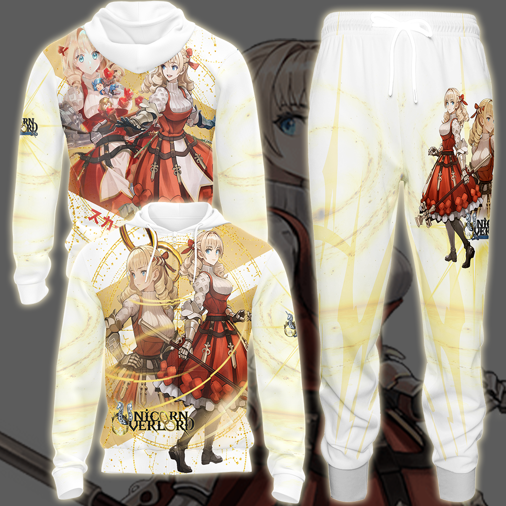 Unicorn Overlord Scarlett Video Game All Over Printed T-shirt Tank Top Zip Hoodie Pullover Hoodie Hawaiian Shirt Beach Shorts Joggers