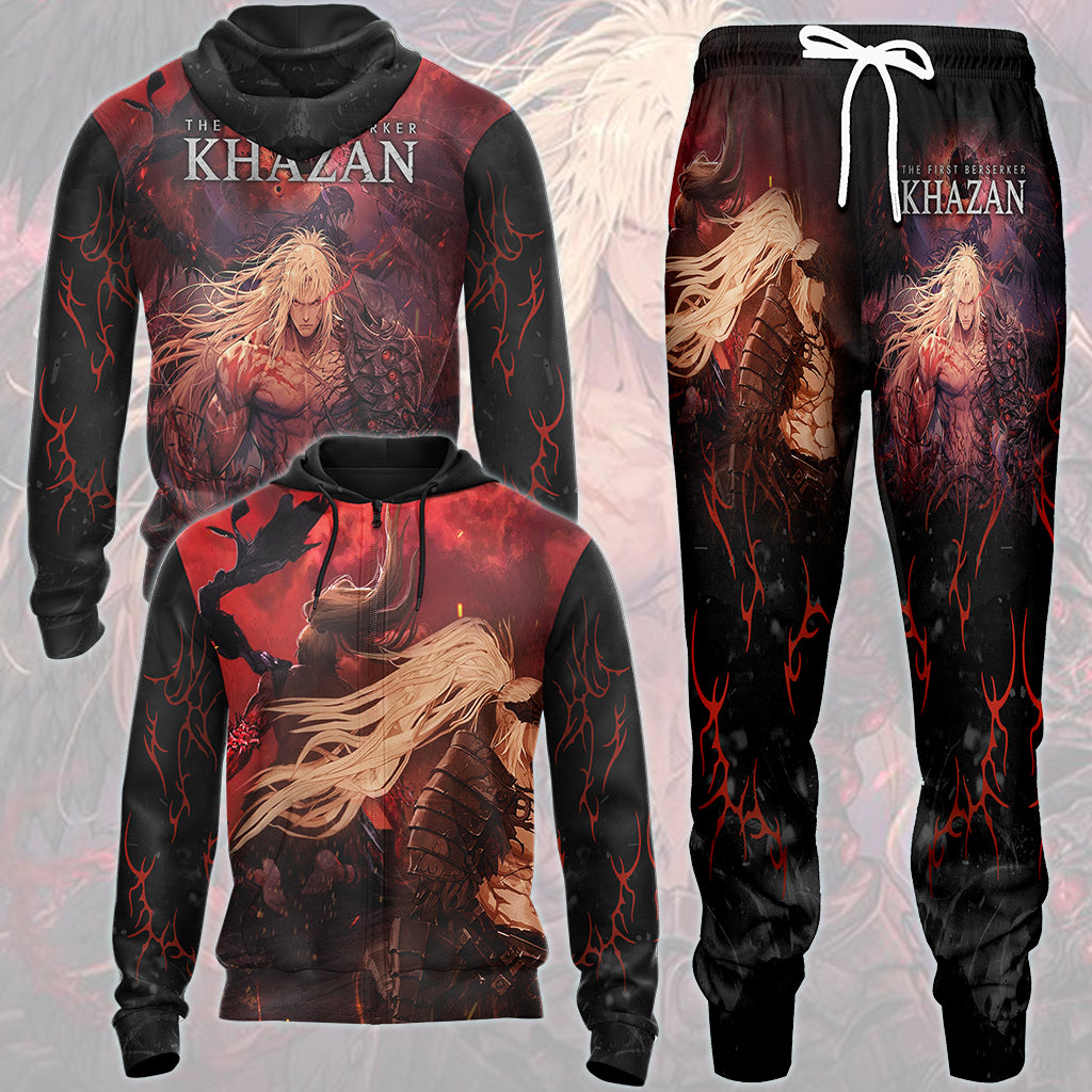 The First Berserker: Khazan Video Game All Over Printed T-shirt Tank Top Zip Hoodie Pullover Hoodie Hawaiian Shirt Beach Shorts Joggers