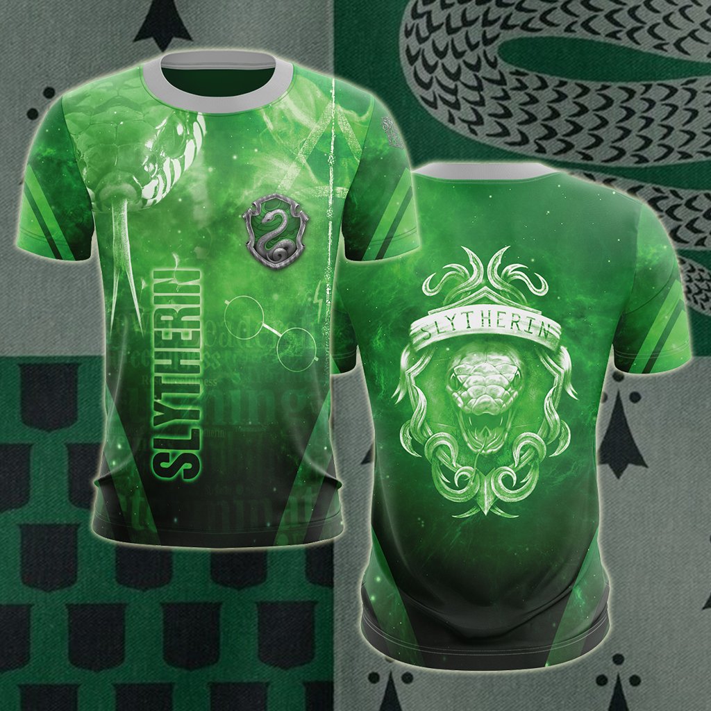 Slytherin Harry Potter New Look Unisex 3D T-shirt