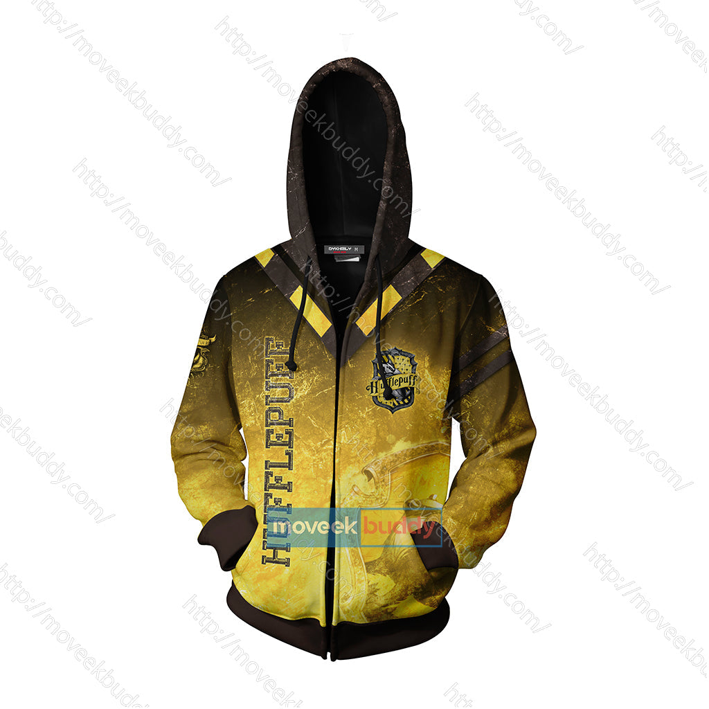 Hufflepuff My Honor Is My Loyalty Unisex 3D T-shirt