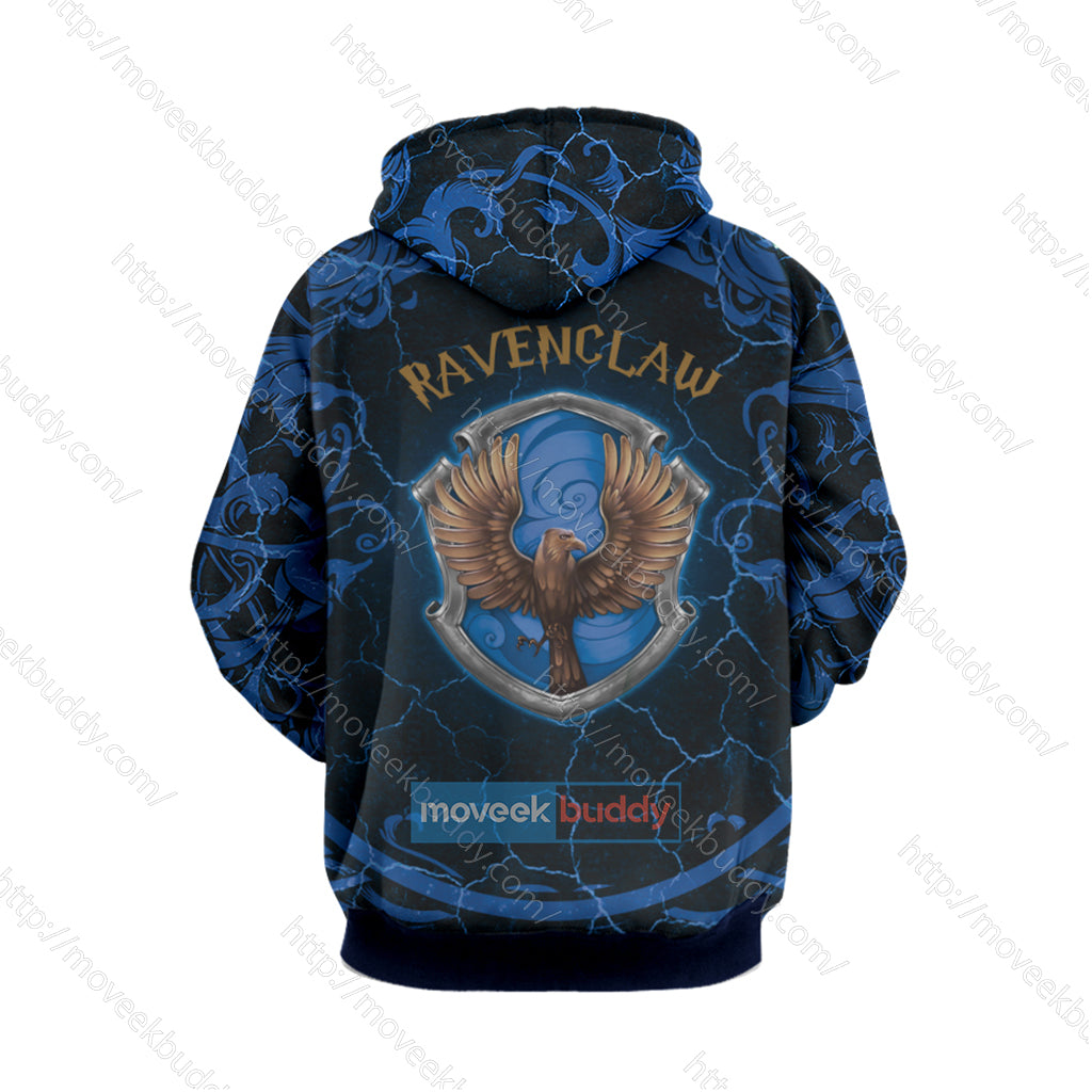 Hogwarts Wise Like A Ravenclaw Harry Potter New Unisex 3D T-shirt
