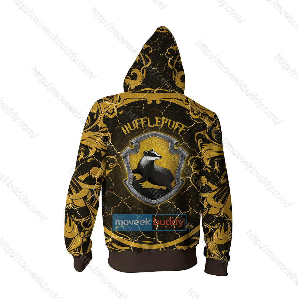 Hogwarts Loyal Like A Hufflepuff Harry Potter New Unisex 3D T-shirt