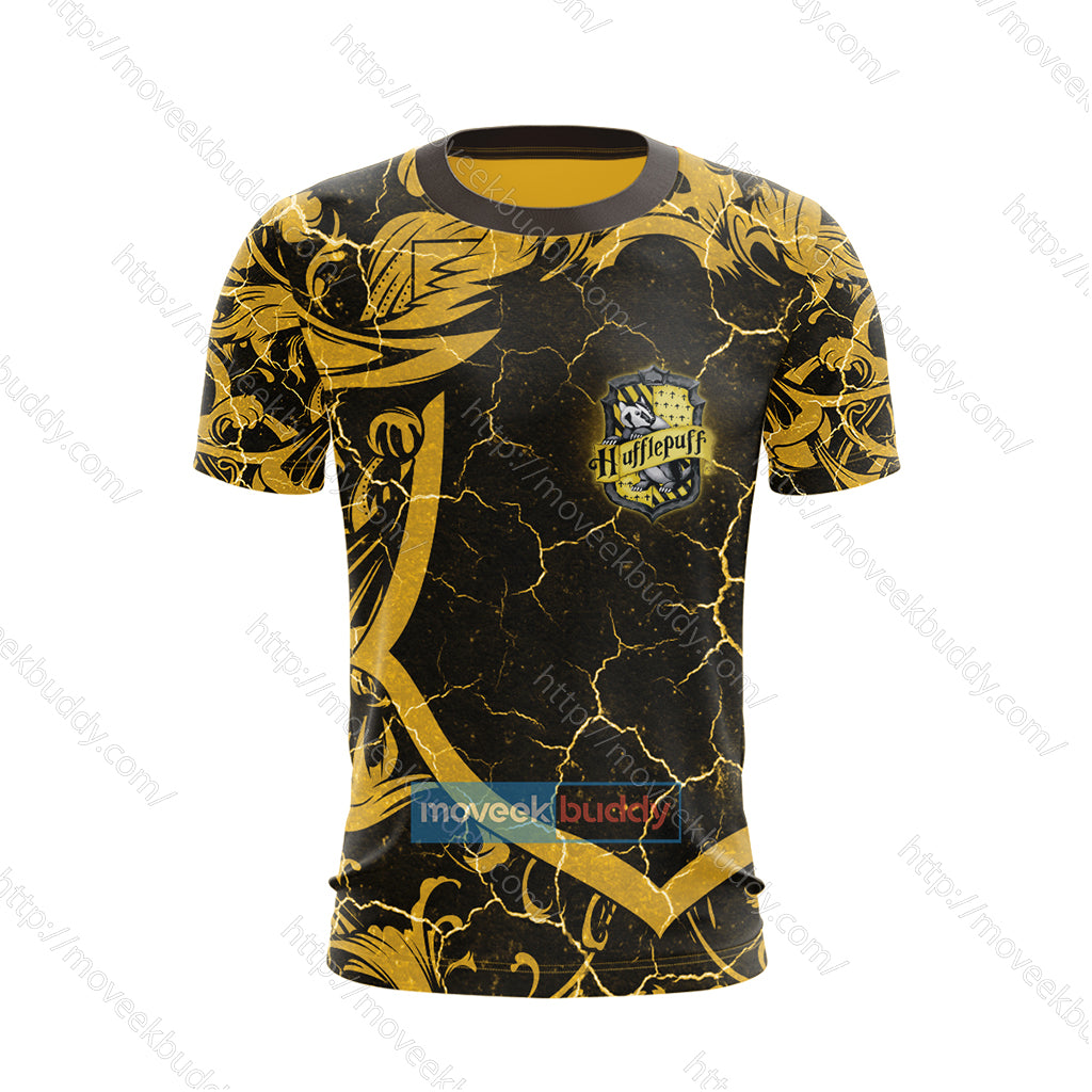 Hogwarts Loyal Like A Hufflepuff Harry Potter New Unisex 3D T-shirt