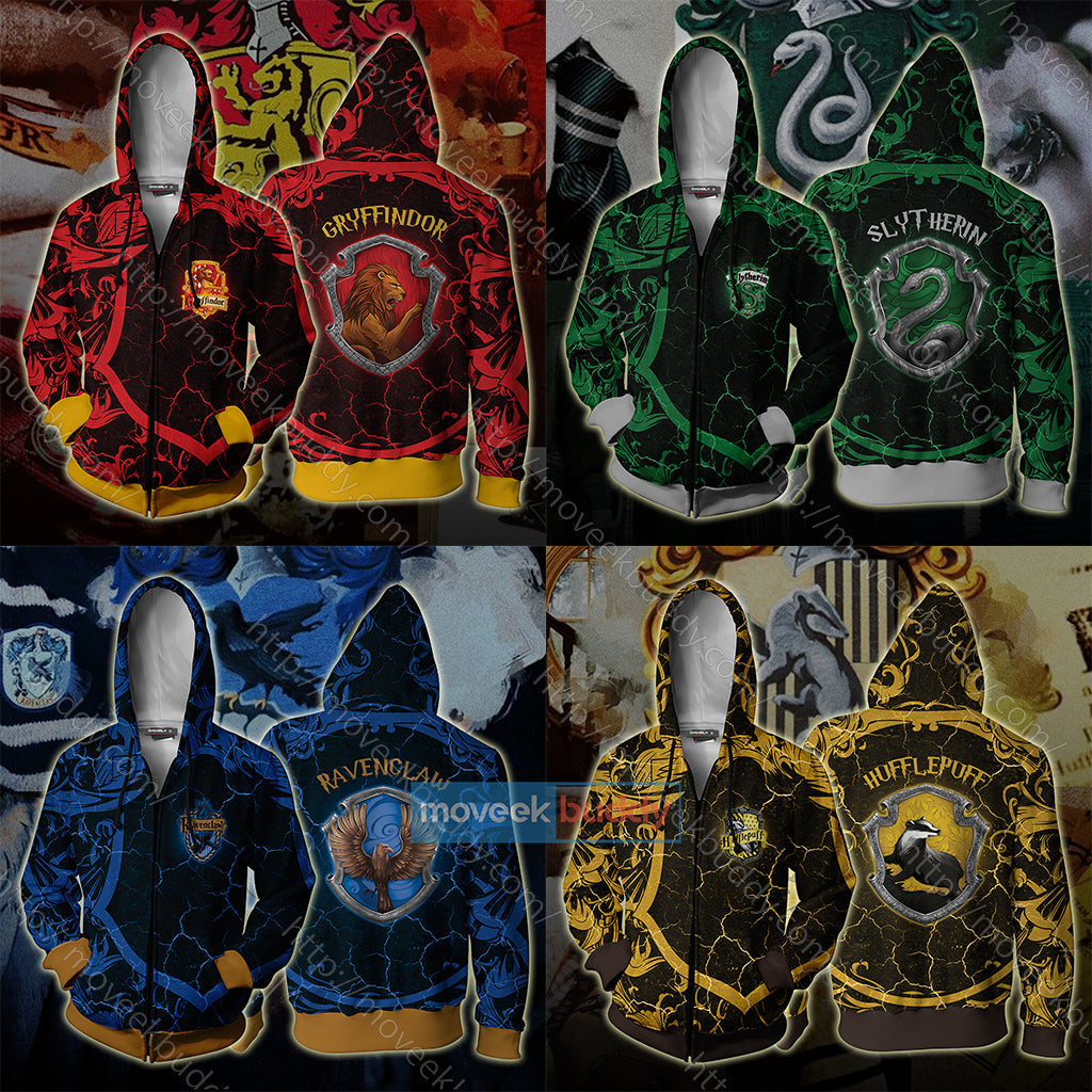 Hogwarts Brave Like A Gryffindor Harry Potter New Unisex 3D T-shirt