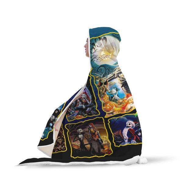 The Nightmare Before Christmas Hooded Blanket