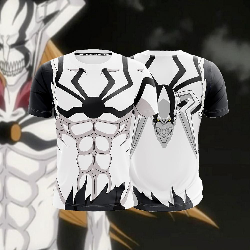 Bleach Hollow Ichigo Cosplay (Shirosaki Vasto Lorde) Unisex 3D T-shirt S