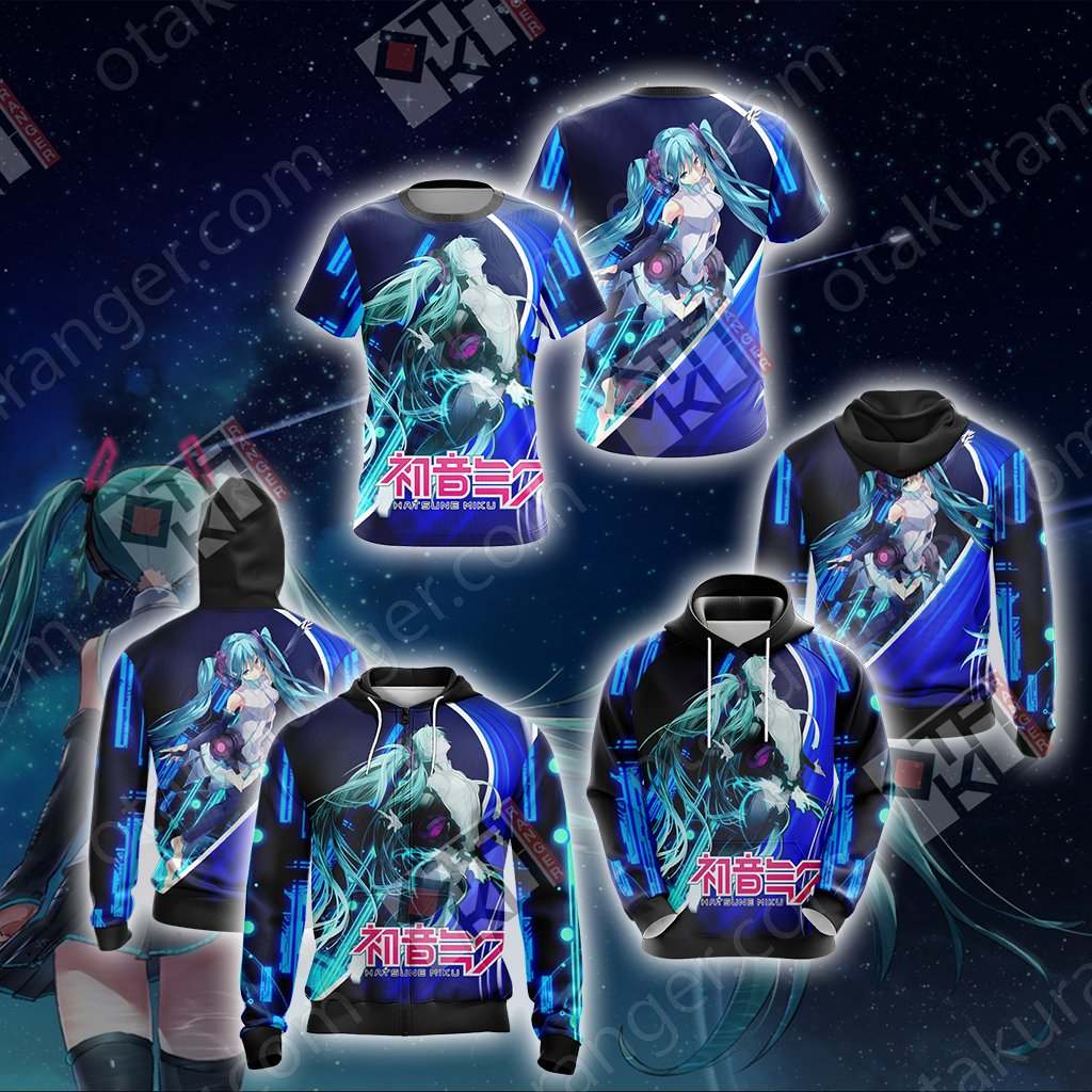 Hatsune Miku New Version 3D T-shirt