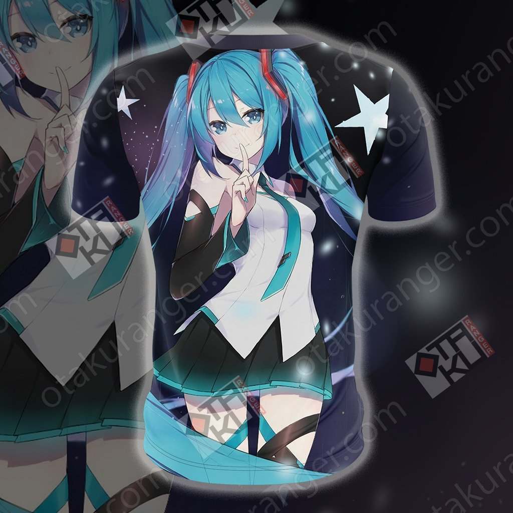 Hatsune Miku Unisex 3D T-shirt