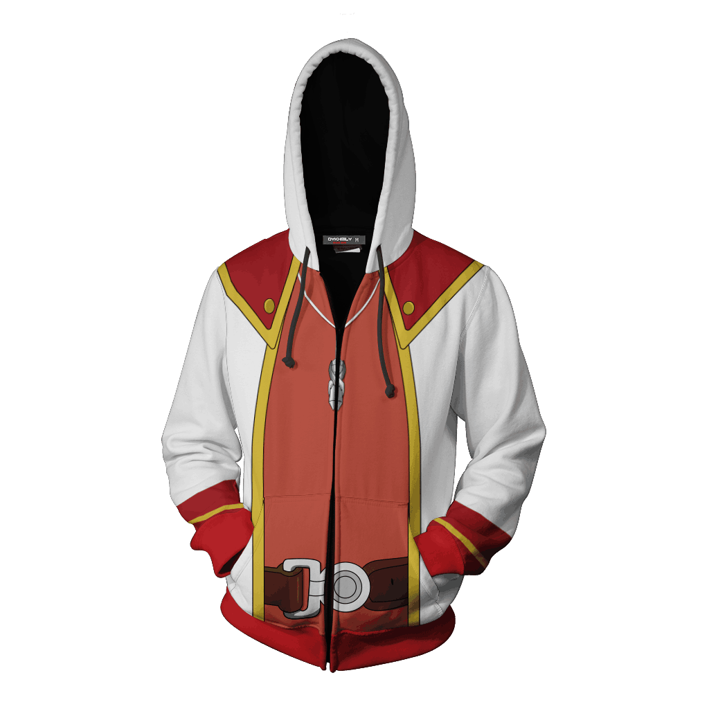 Yu-Gi-Oh! Yuya Sakaki Cosplay Zip Up Hoodie Jacket