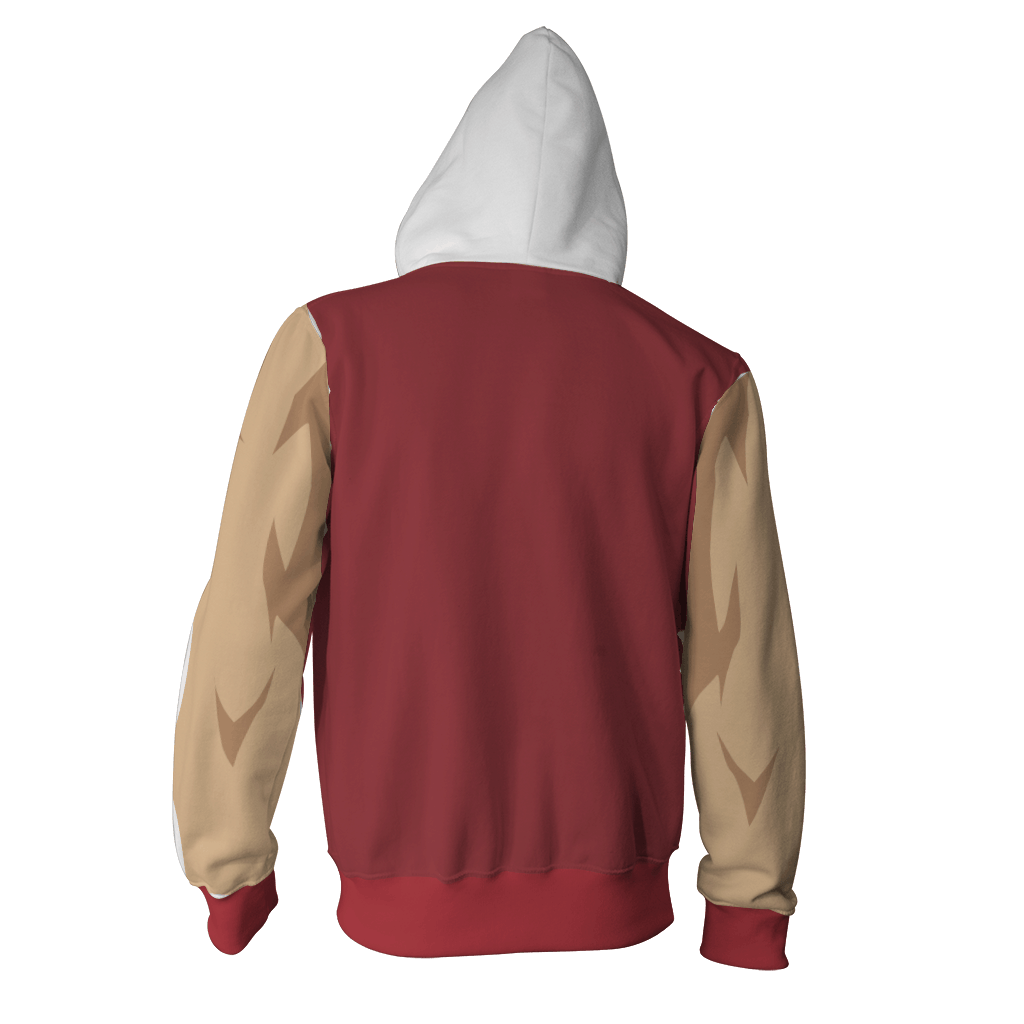 Yu-Gi-Oh! Zexal Tsukumo Yuma Cosplay Zip Up Hoodie Jacket