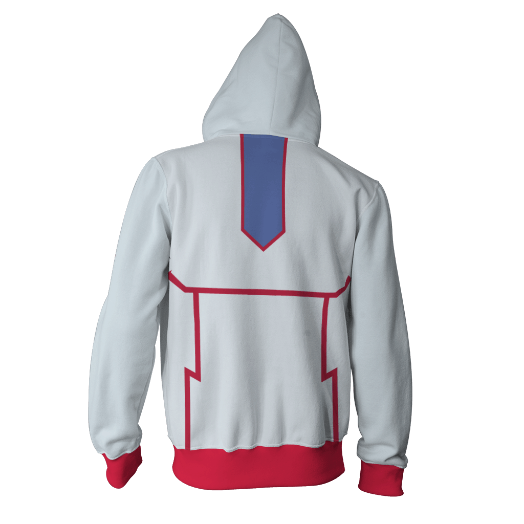 Yu-Gi-Oh! Elemental HERO Neos Cosplay Zip Up Hoodie Jacket