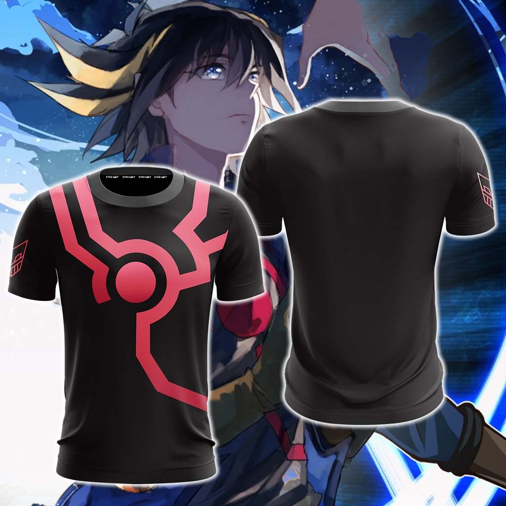 Yu-Gi-Oh! Fudo Yusei Cosplay Unisex 3D T-shirt S