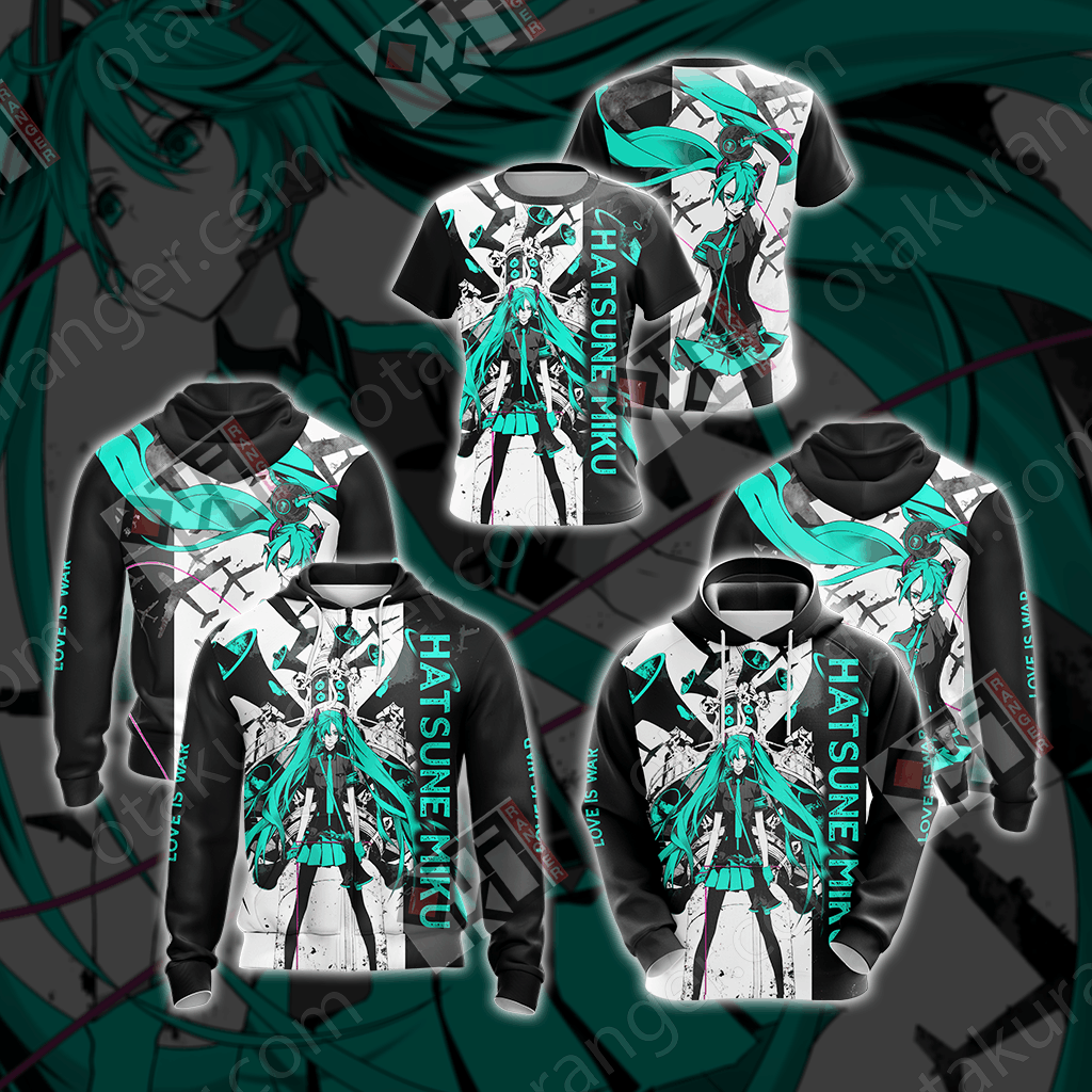Hatsune Miku New Look Unisex 3D T-shirt