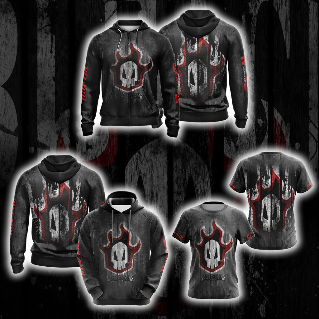 Bleach Skull Unisex 3D T-shirt