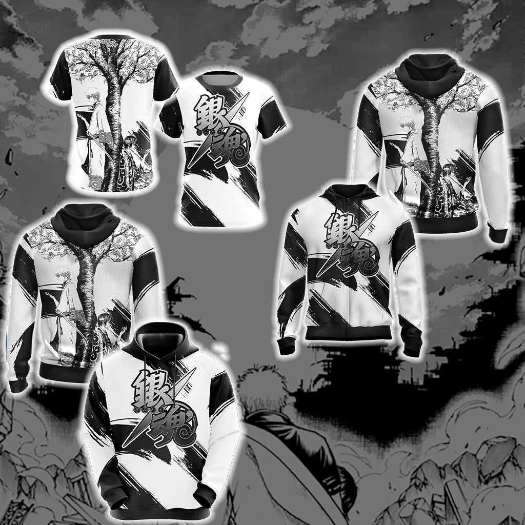 Gintama Manga Unisex 3D T-shirt