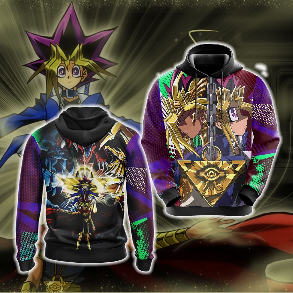 Yu-Gi-Oh! Unisex 3D T-shirt Hoodie S