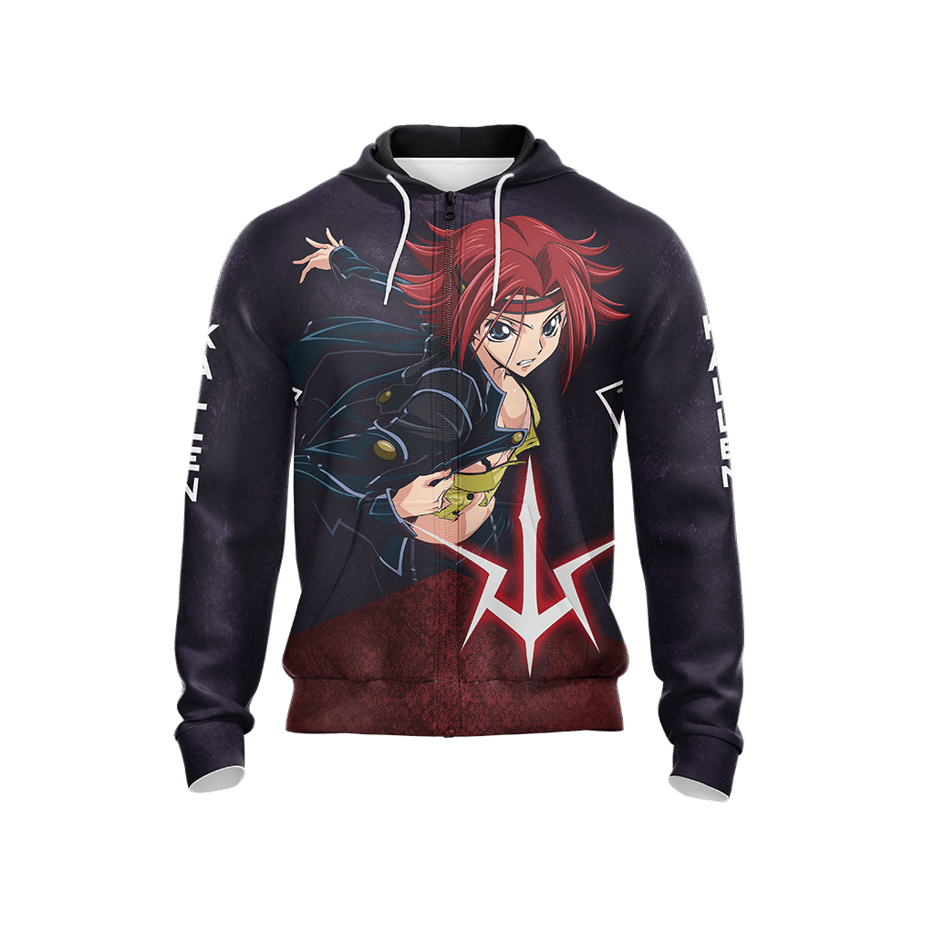 Code Geass - Kallen Unisex 3D T-shirt