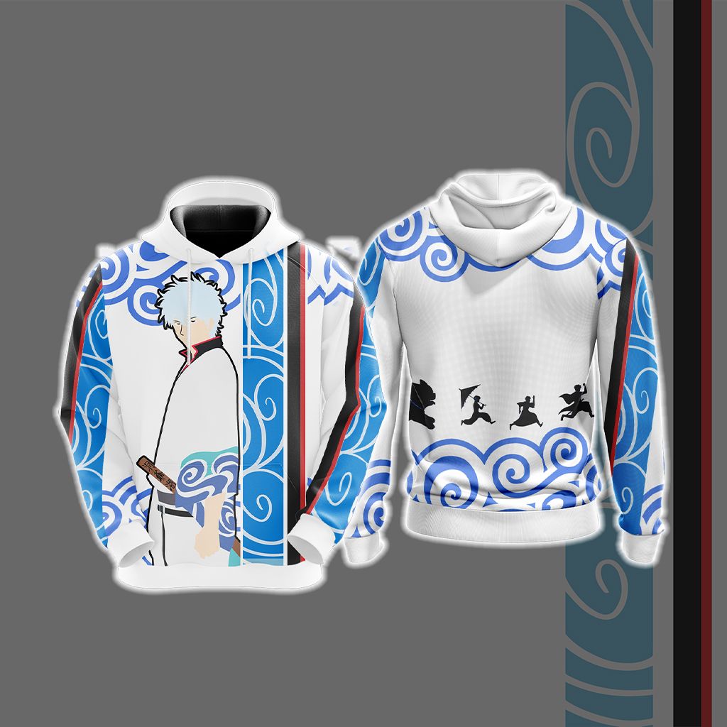 Gintama - Minimalist Unisex 3D T-shirt Hoodie S
