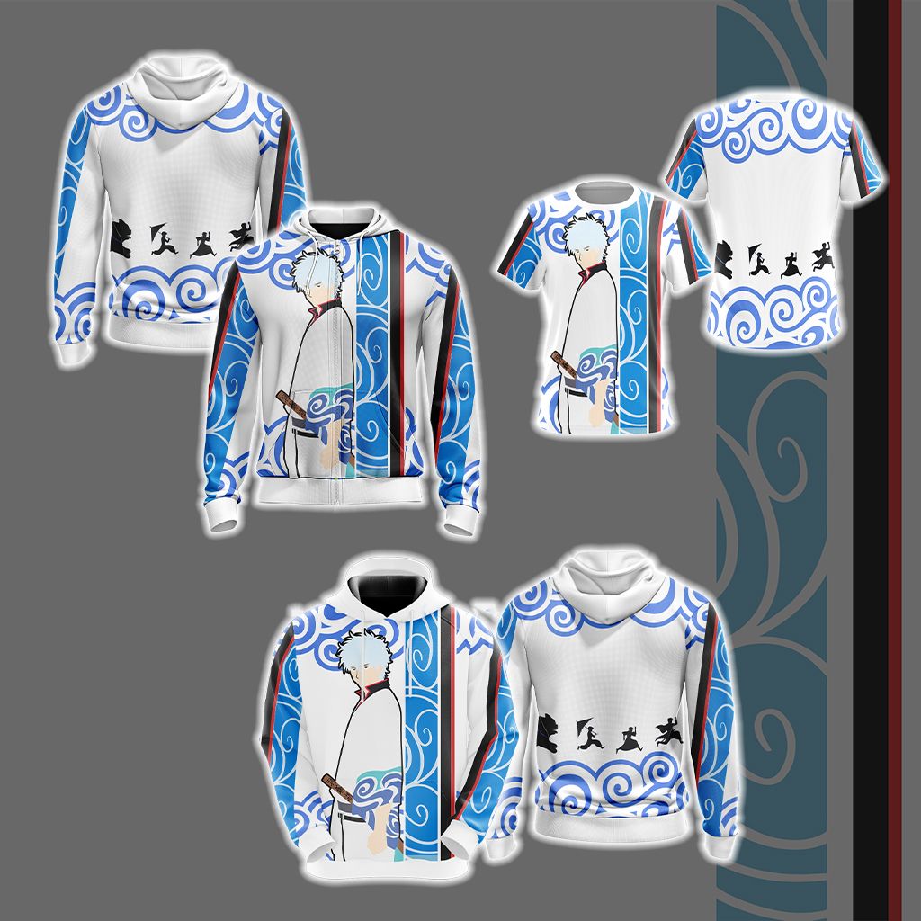 Gintama - Minimalist Unisex 3D T-shirt