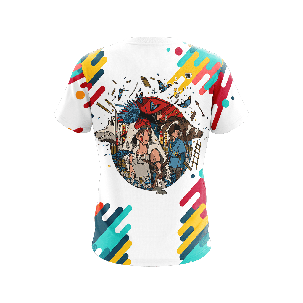 Princess Mononoke New Version Unisex 3D T-shirt