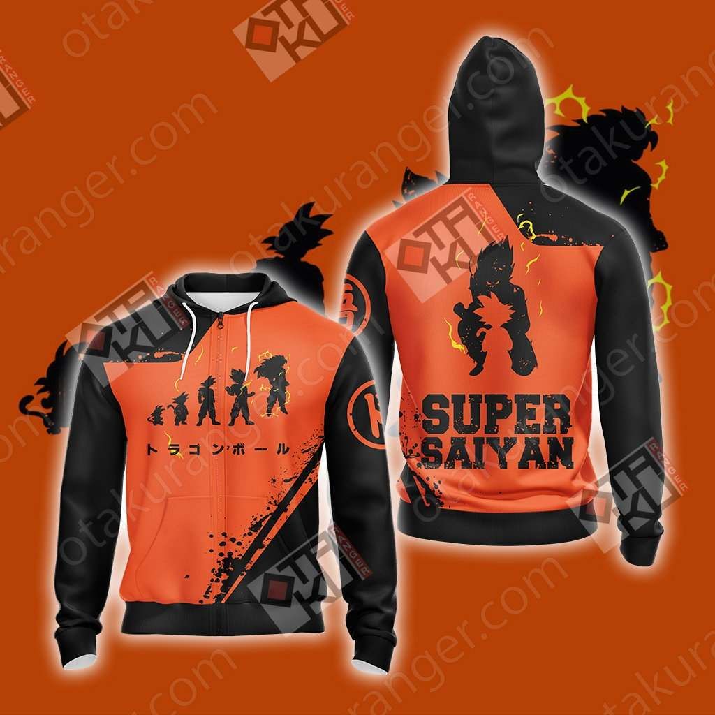Dragon Ball Super Saiyan Unisex 3D T-shirt