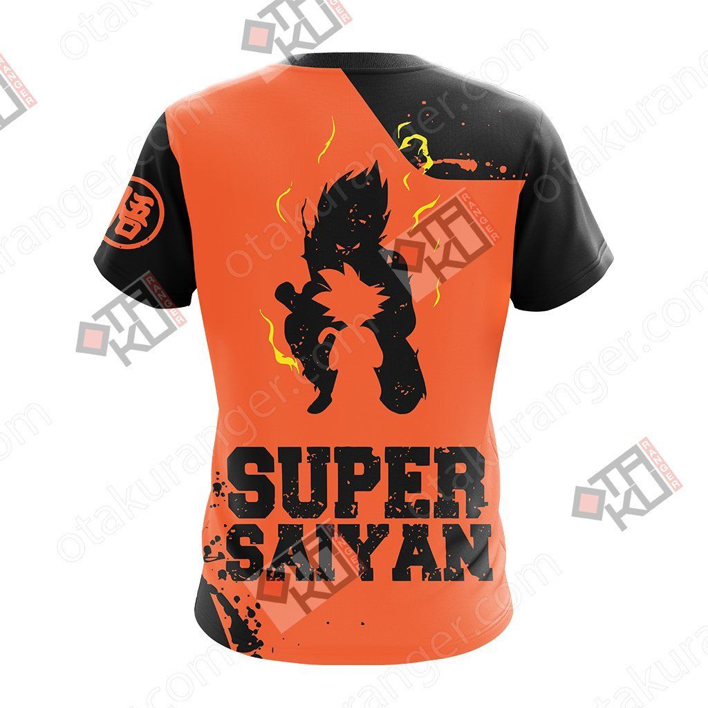 Dragon Ball Super Saiyan Unisex 3D T-shirt