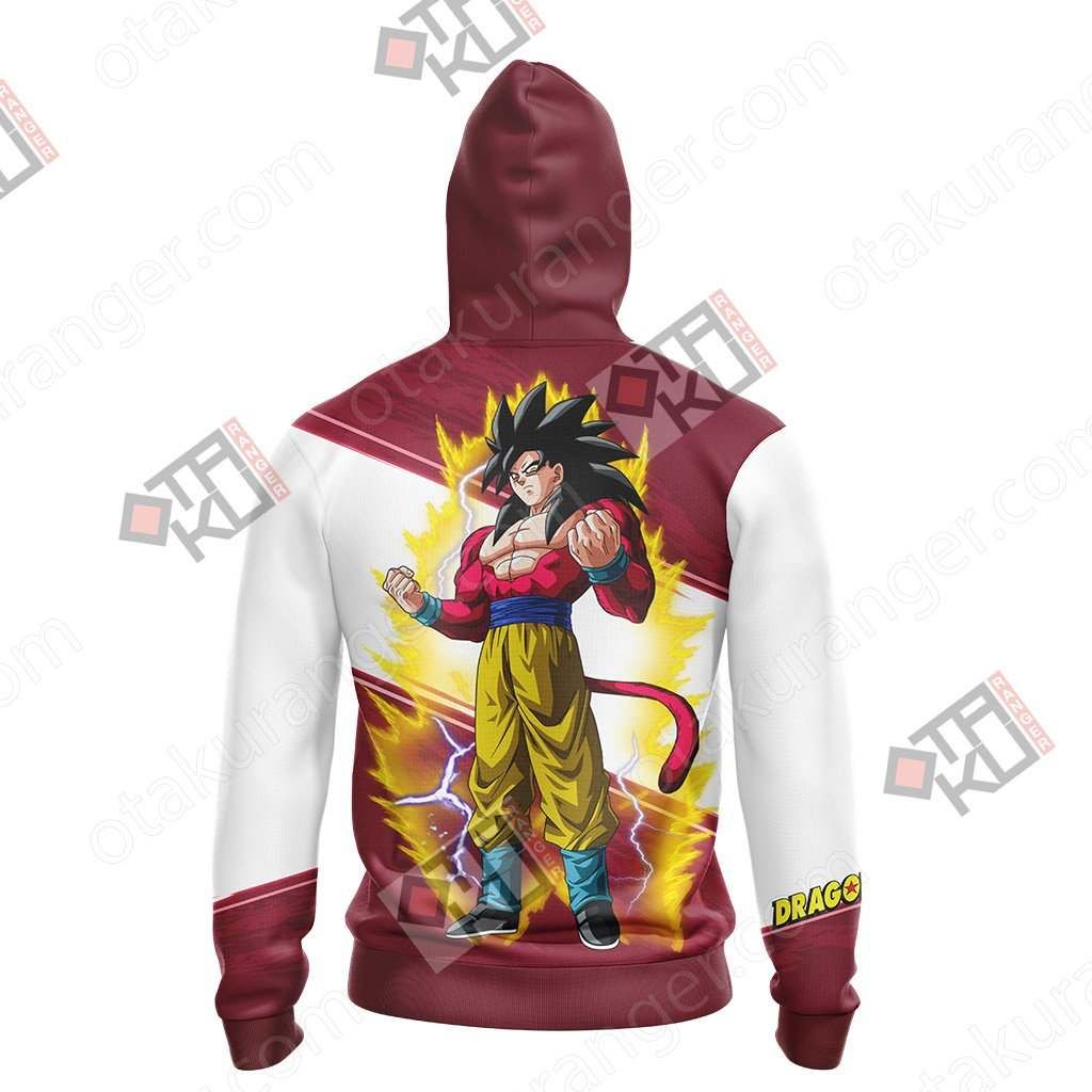 Dragon Ball GT - Super Saiyan 4 Goku Unisex 3D T-shirt