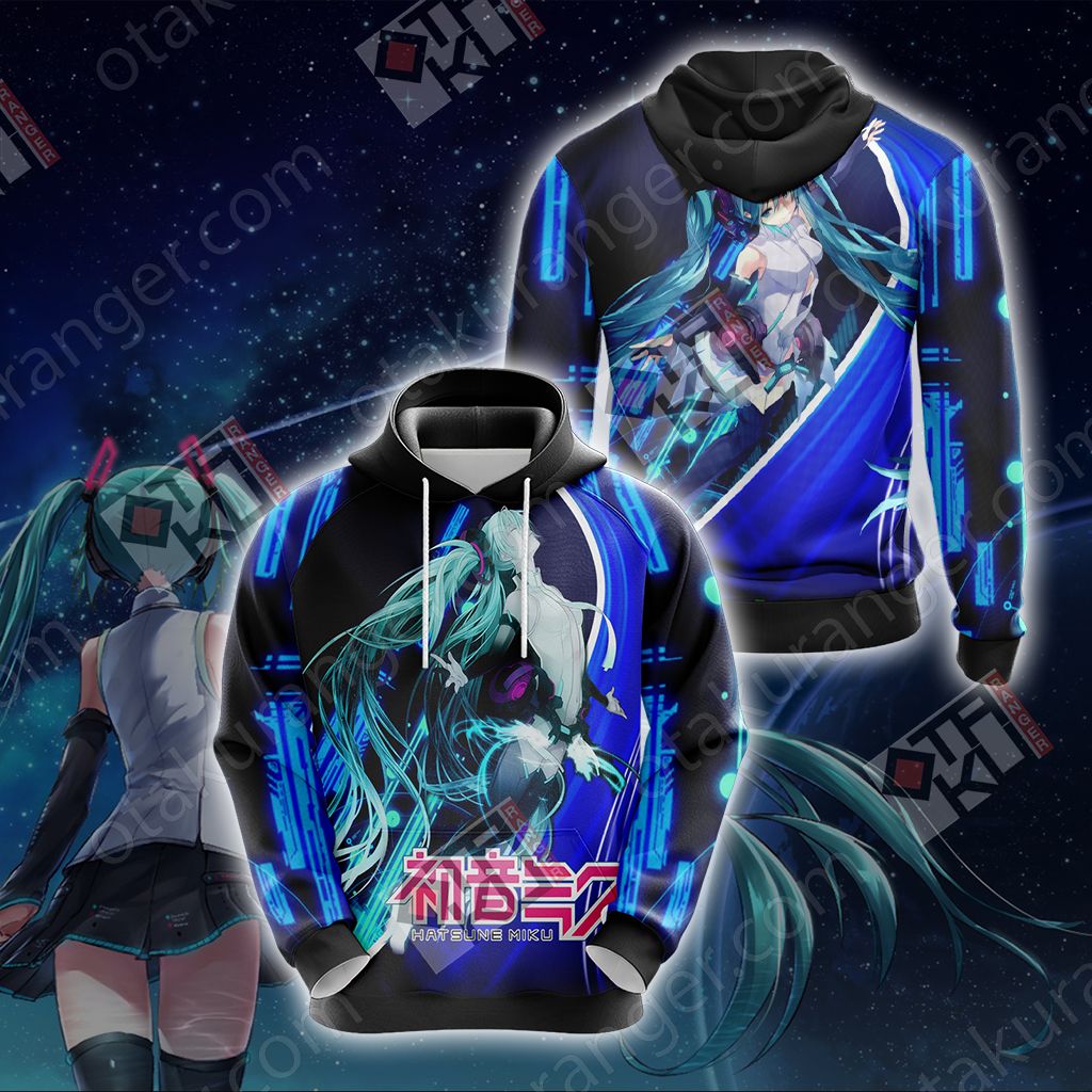 Hatsune Miku New Version 3D T-shirt Hoodie S