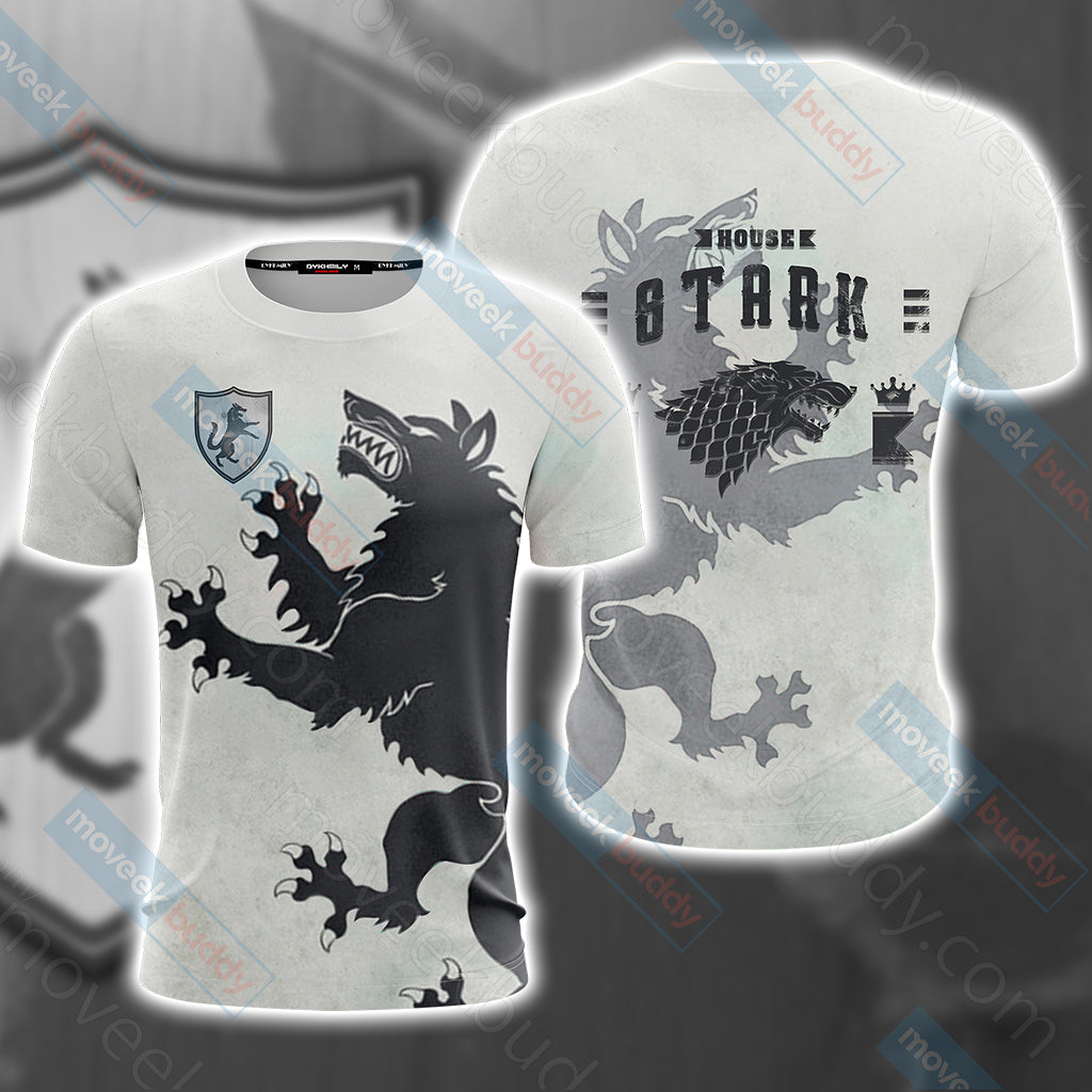 House Stark Game Of Thrones Unisex 3D T-shirt S